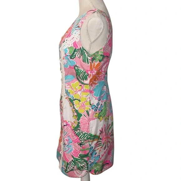 Lilly Pulitzer‎ for Target 20th Anniversary Floral Shift Dress Size 8 - Picture 2 of 14